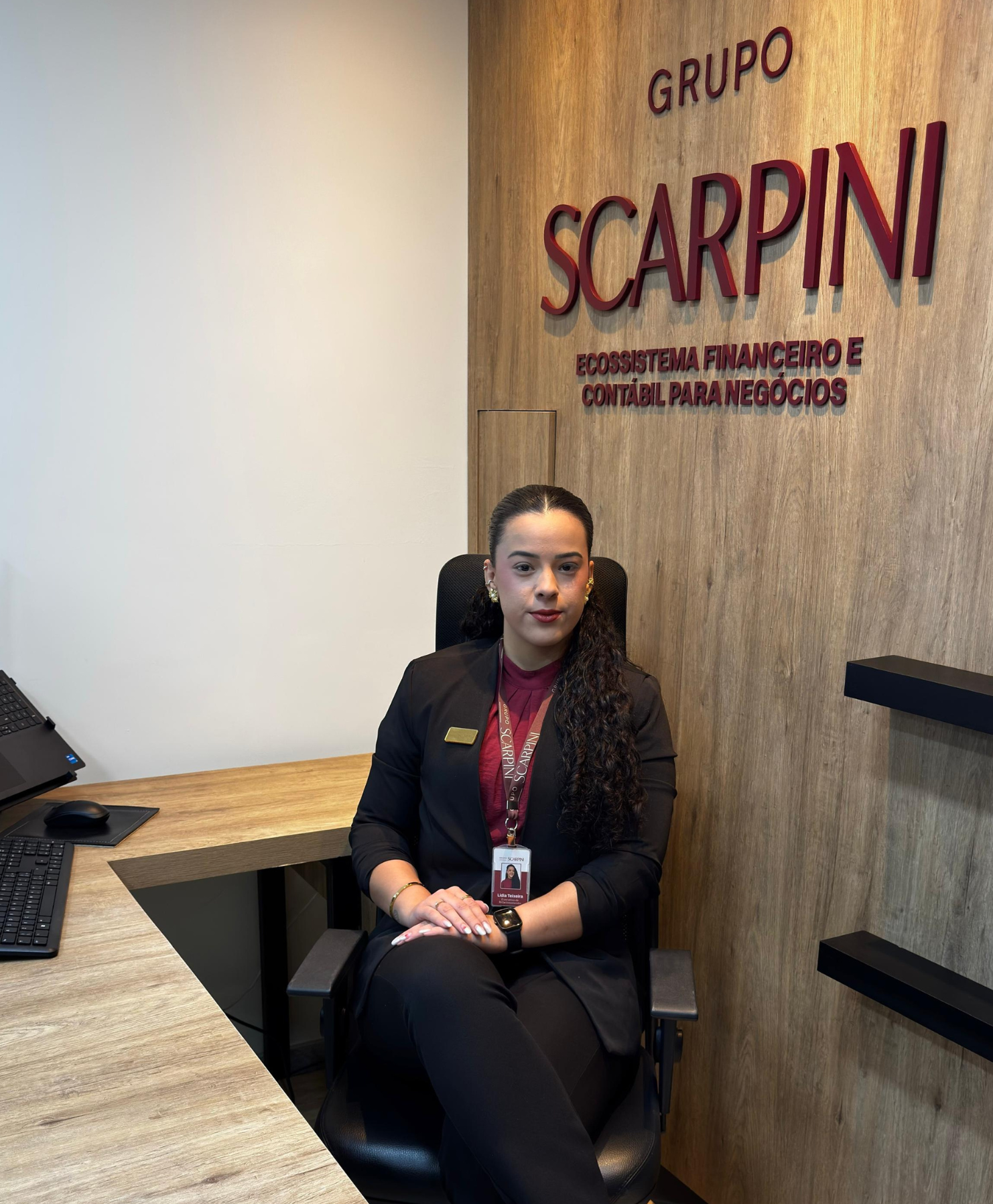 Lídia, especialista e fundadora Scarpini
